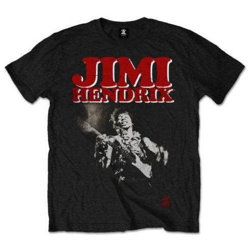 Jimi Hendrix - Block Logo póló