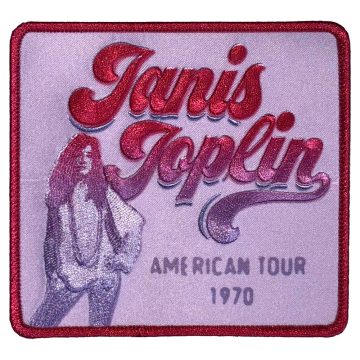 Janis Joplin - American Tour 1970 (szőtt) felvarró