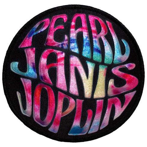 Janis Joplin - Pearl Circle (szőtt) felvarró