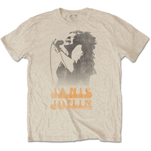 Janis Joplin - Working The Mic póló
