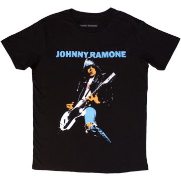 Ramones - Johnny Ramone Ripped Denim póló