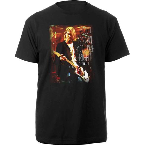 Kurt Cobain - You Know You're Right  póló