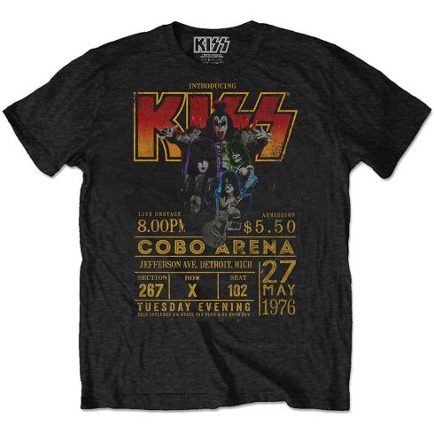 Kiss - Cobra Arena '76 póló