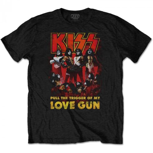 Kiss - Love Gun Glow póló