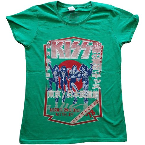 KISS - Destroyer Tour '78 női póló
