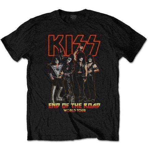 Kiss - End Of The Road Tour (Back Print) póló