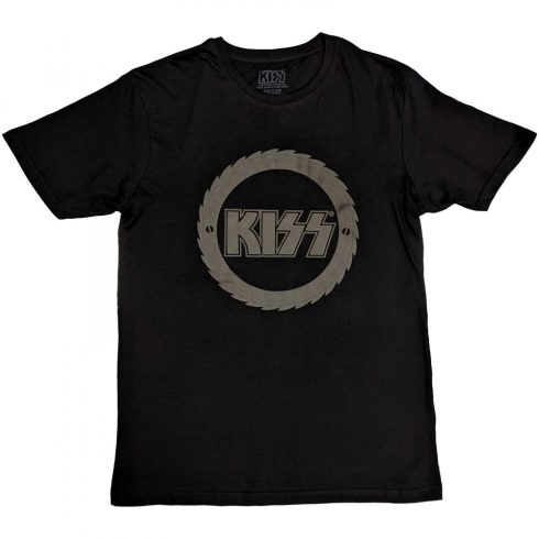 Kiss - Buzzsaw Logo (Hi-Build) póló