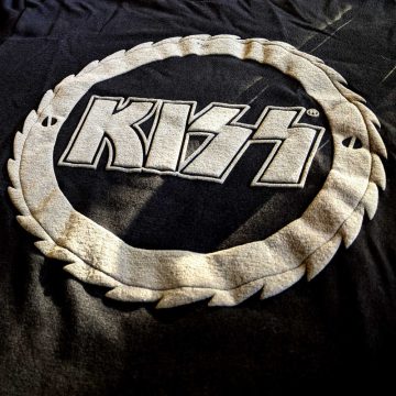 Kiss - Buzzsaw Logo (Hi-Build) póló