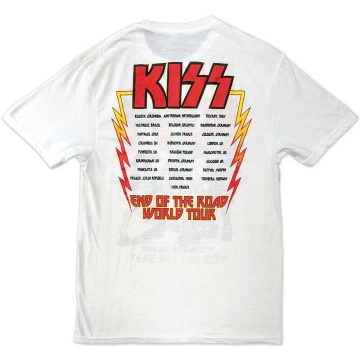 Kiss - End Of The Road You Got The Best (Back Print) póló