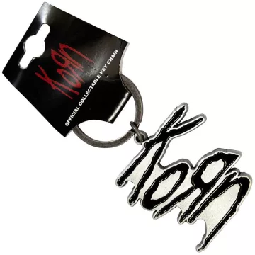 Korn - Logo fém kulcstartó