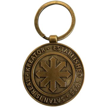 Kreator - Satan Is Real Emblem fém kulcstartó