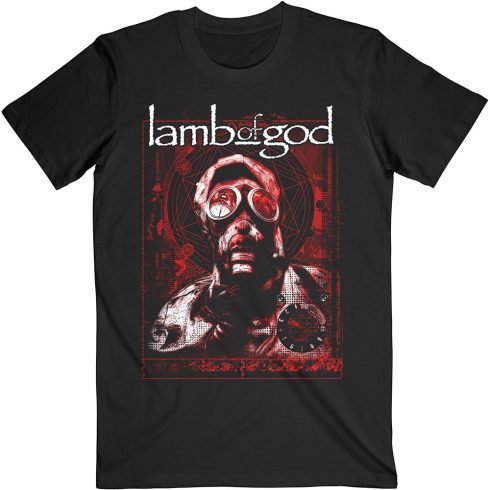 Lamb of God - Gas Masks Waves póló