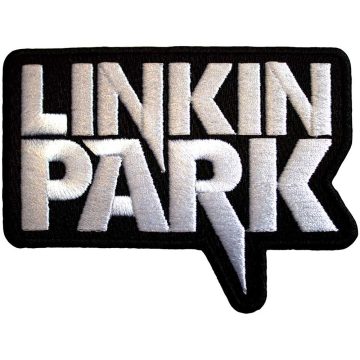 Linkin Park - White Logo (szőtt) felvarró