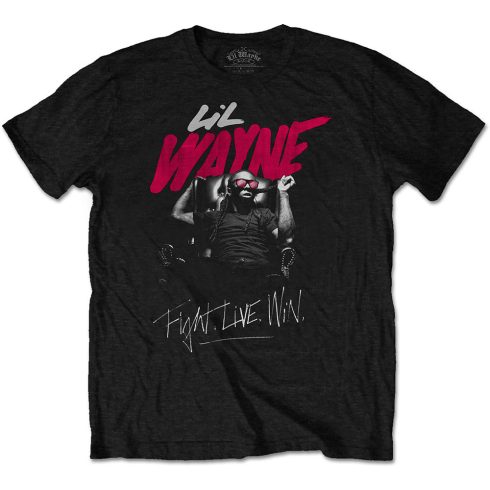 Lil Wayne - Fight, Live, Win póló