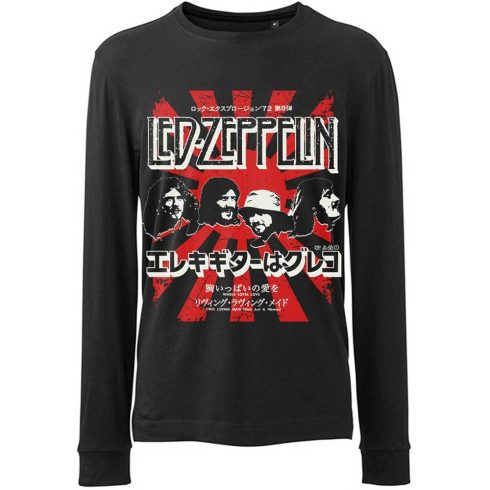 Led Zeppelin - Japanese Burst hosszú ujjú póló