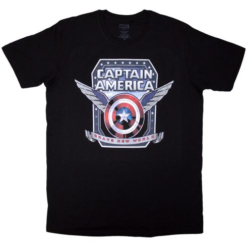 Marvel Comics - Captain America Brave New World Shield póló