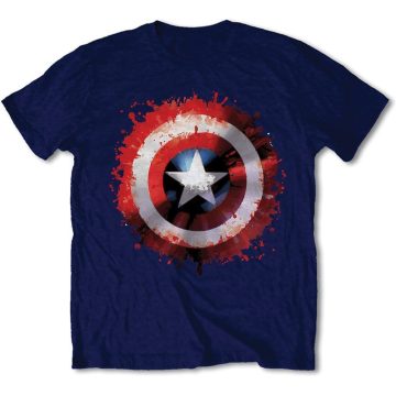 Captain America Splat Shield póló