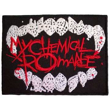   My Chemical Romance - The Black Parade Logo Fangs (szőtt) felvarró