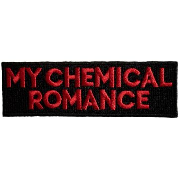 My Chemical Romance - Text Logo (szőtt) felvarró