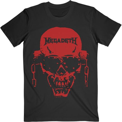 Megadeth - Vic Hi-Contrast Red póló