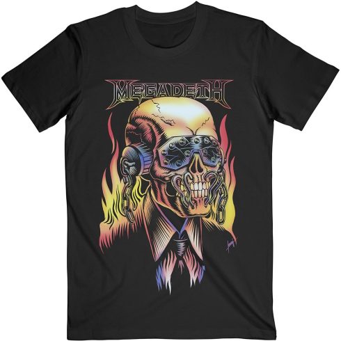 Megadeth - Flaming Vic póló