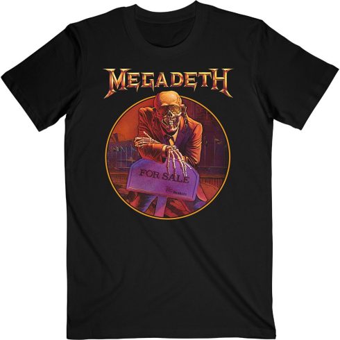 Megadeth - Peace Sells… Track list (Back Print) póló
