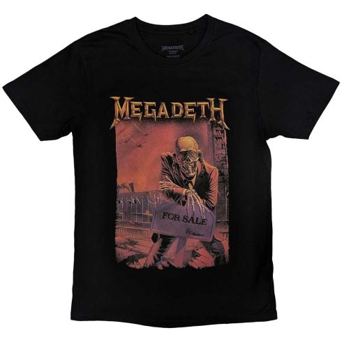 Megadeth - Peace Sells Album Cover (Back Print) póló
