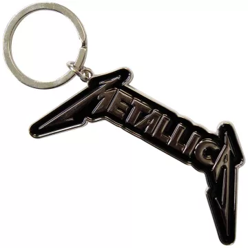 Metallica - Logo fém kulcstartó