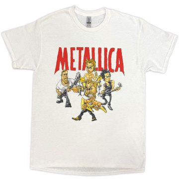 Metallica - Load Chavez Cartoon (White) póló