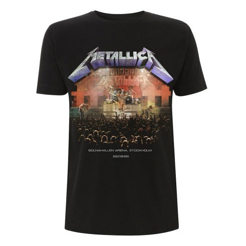 Metallica - Stockholm '86. (Back Print) póló