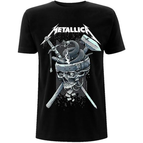 Metallica - History White Logo póló