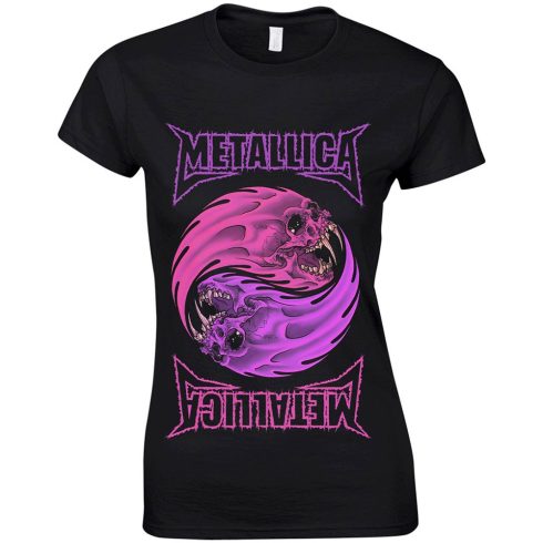 Metallica - Yin Yang Purple női póló