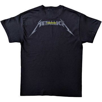 Metallica - 72 Seasons Charred Logo (Back Print) póló