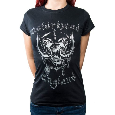 Motörhead strasszköves női póló