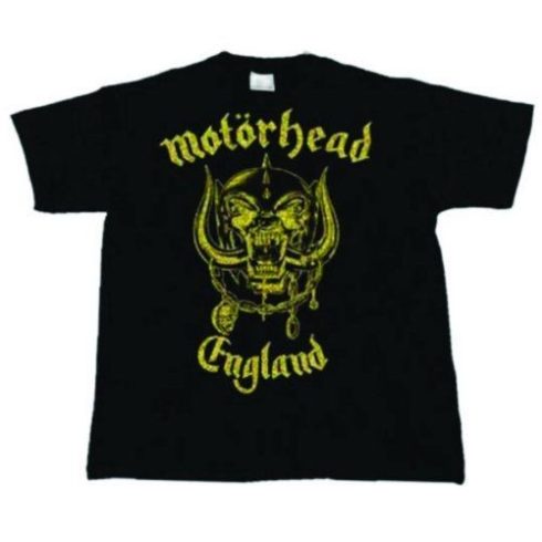 Motörhead - England Classic Gold póló