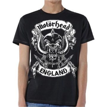 Motörhead - Crossed Swords England Crest póló