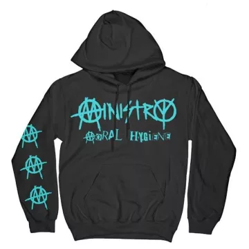   Ministry - Moral Hygiene Gasmask (Back & Sleeve Print) pulóver