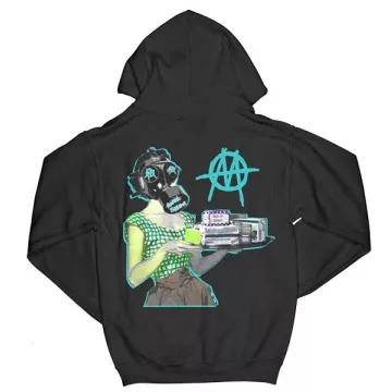   Ministry - Moral Hygiene Gasmask (Back & Sleeve Print) pulóver