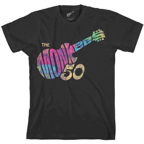 The Monkees - Guitar Discography (Back Print) póló