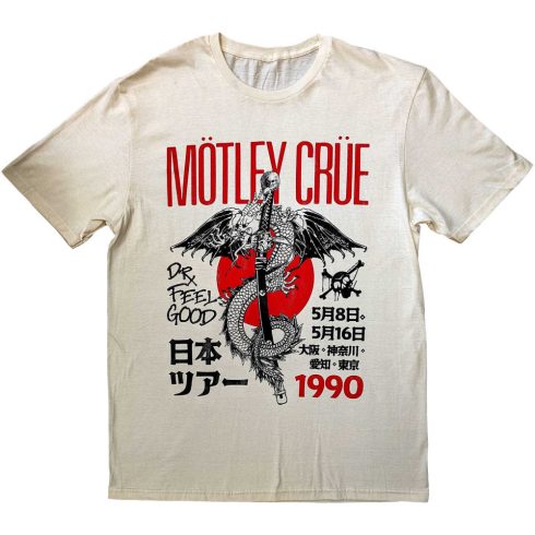 Motley Crue - Dr. Feelgood Japanese Tour '90 póló