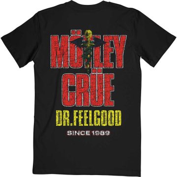 Motley Crue - Dr Feelgood Circle Photo (Back Print) póló
