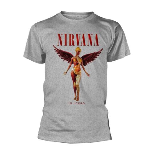 Nirvana - IN UTERO (SPORT GREY) póló