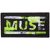 Muse - Distressed Logo (szőtt) felvarró