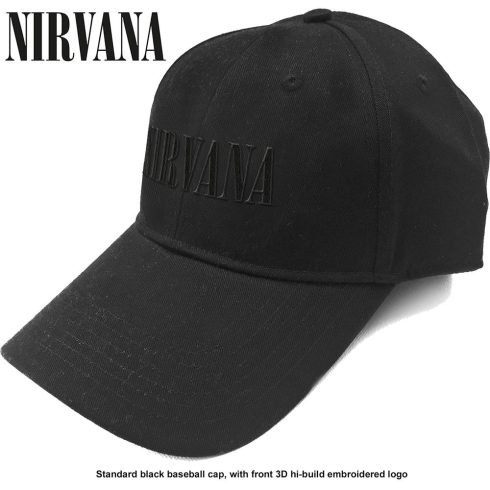 Nirvana - Text Logo baseball sapka