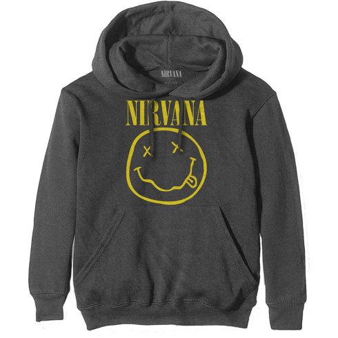 Nirvana - Yellow Smiley pulóver