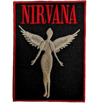 Nirvana - Angelic (szőtt) felvarró