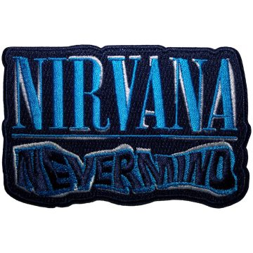Nirvana - Nevermind Wavy Cut-Out (szőtt) felvarró