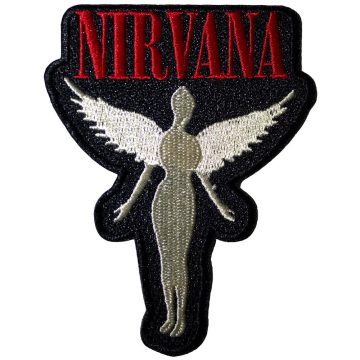 Nirvana - In Utero Cut-Out (szőtt) felvarró