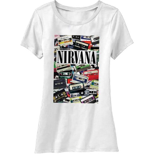 Nirvana - Cassettes női póló