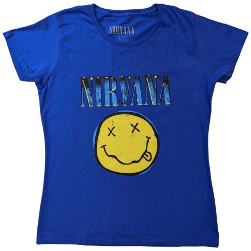 Nirvana - Xerox Smiley női póló